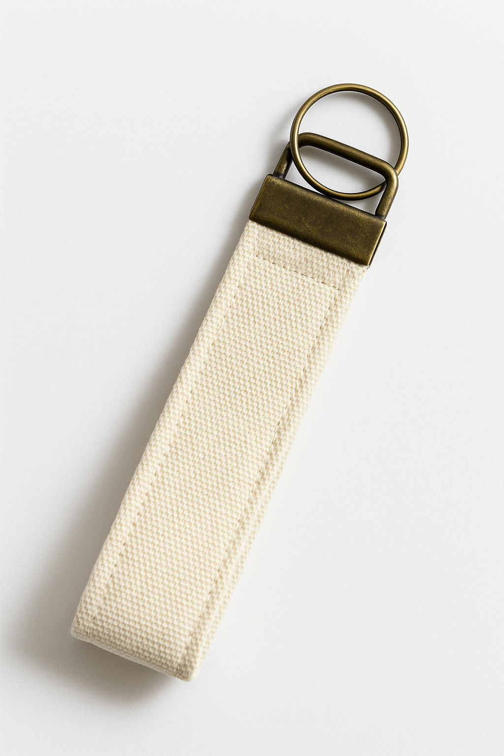 Canvas Wristlet Keychain