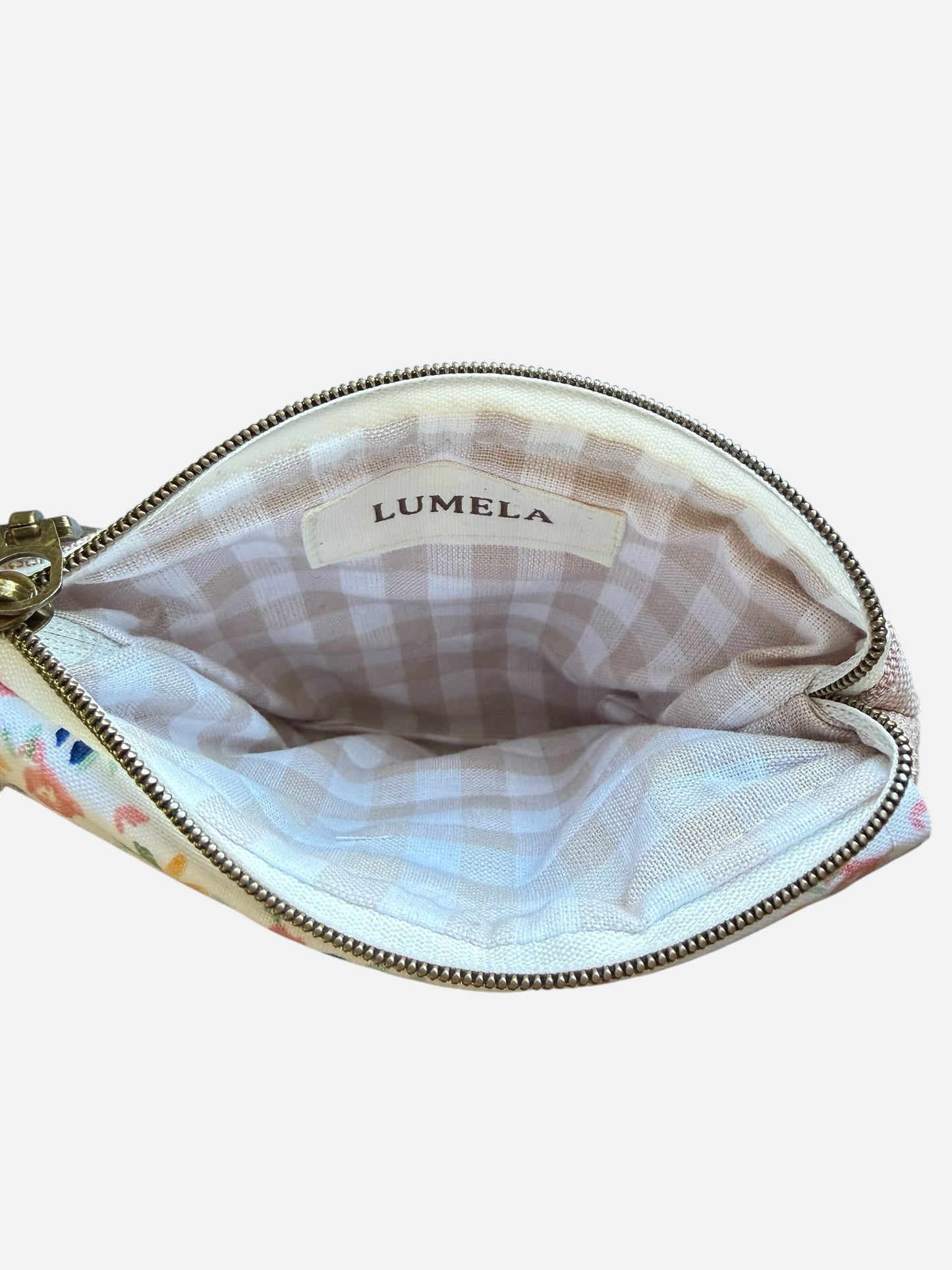 Florence Washed Pink Bloom Keychain Wallet