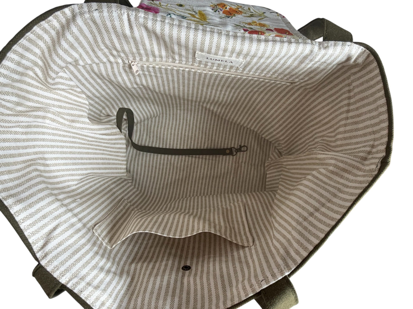 Spring Bloom Canvas Tote Bag