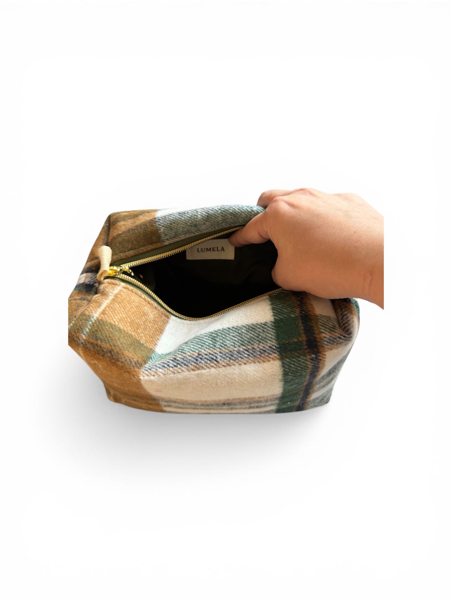 Cozy Cabin Boxy Pouch