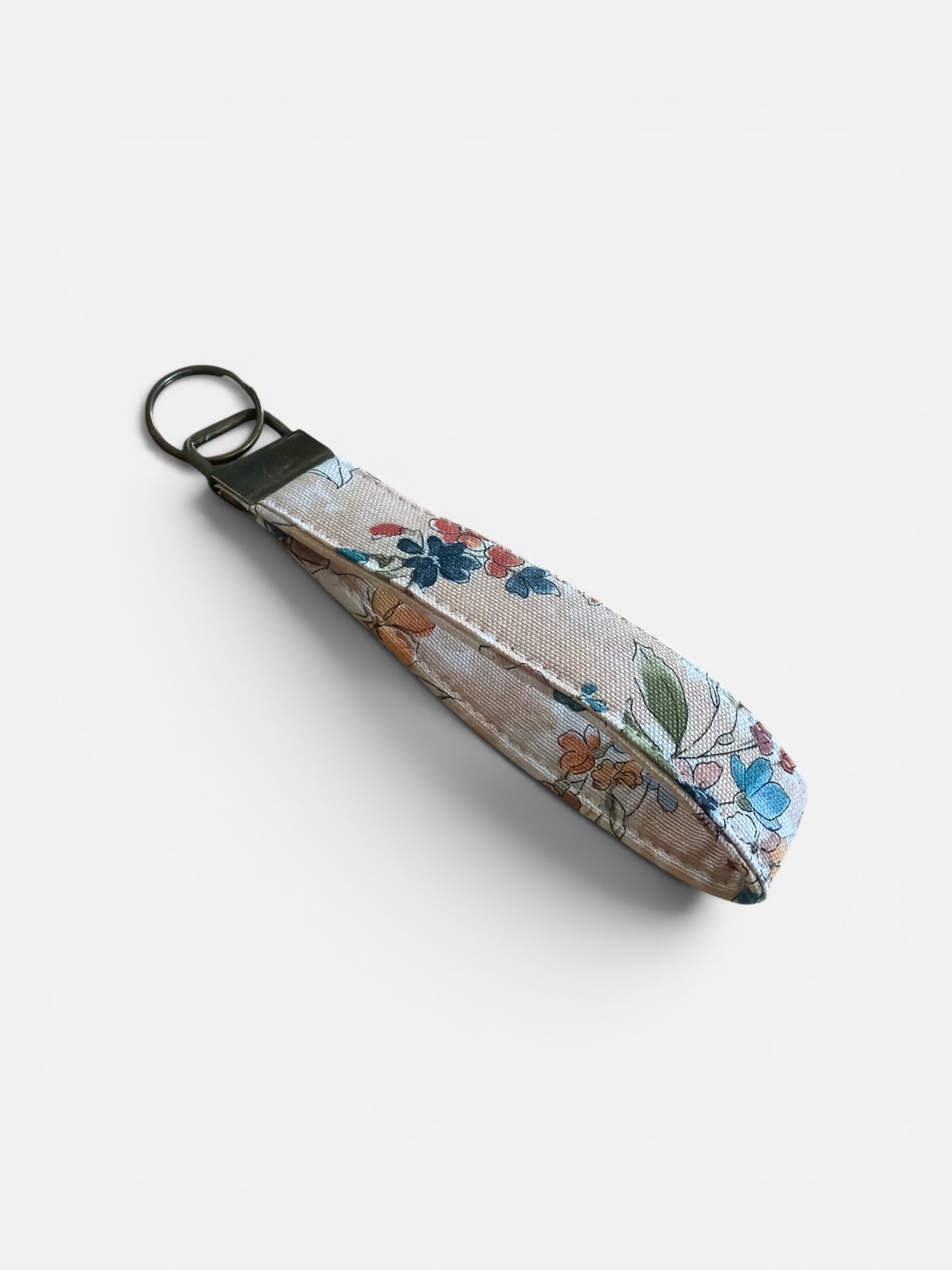 Garden Canvas Wristlet Keychain
