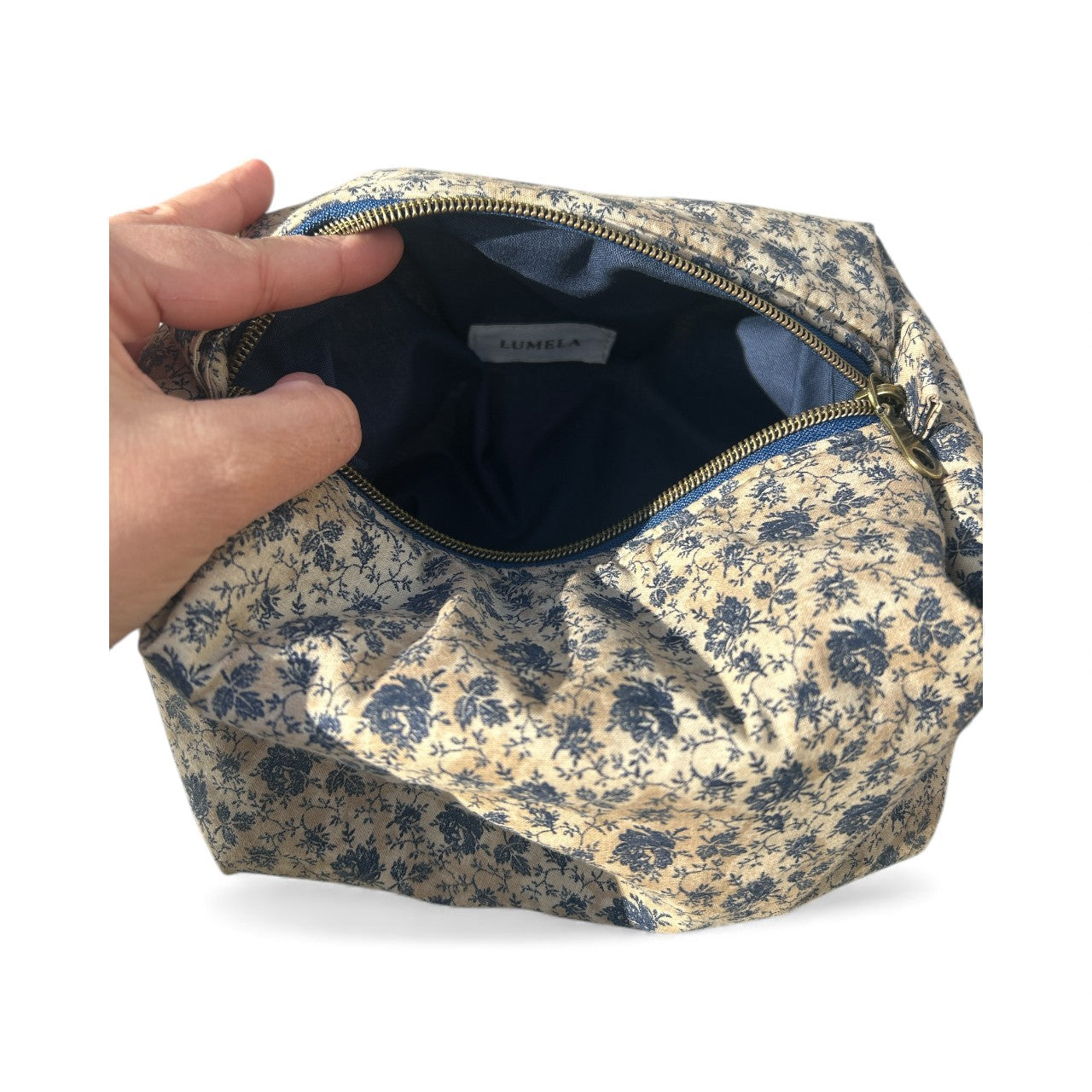 Boxy Pouch - Vintage Flowers