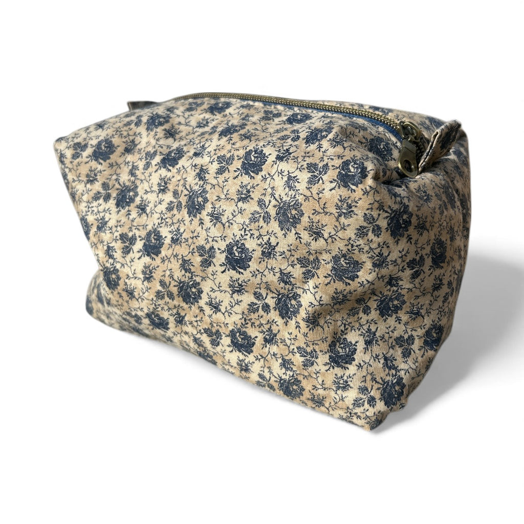 Boxy Pouch - Vintage Flowers