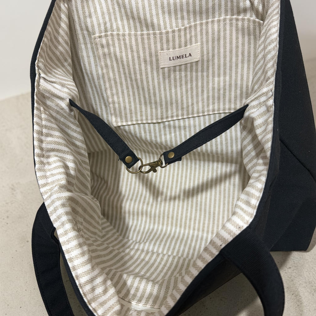 Meadow Large Canvas Tote Bag