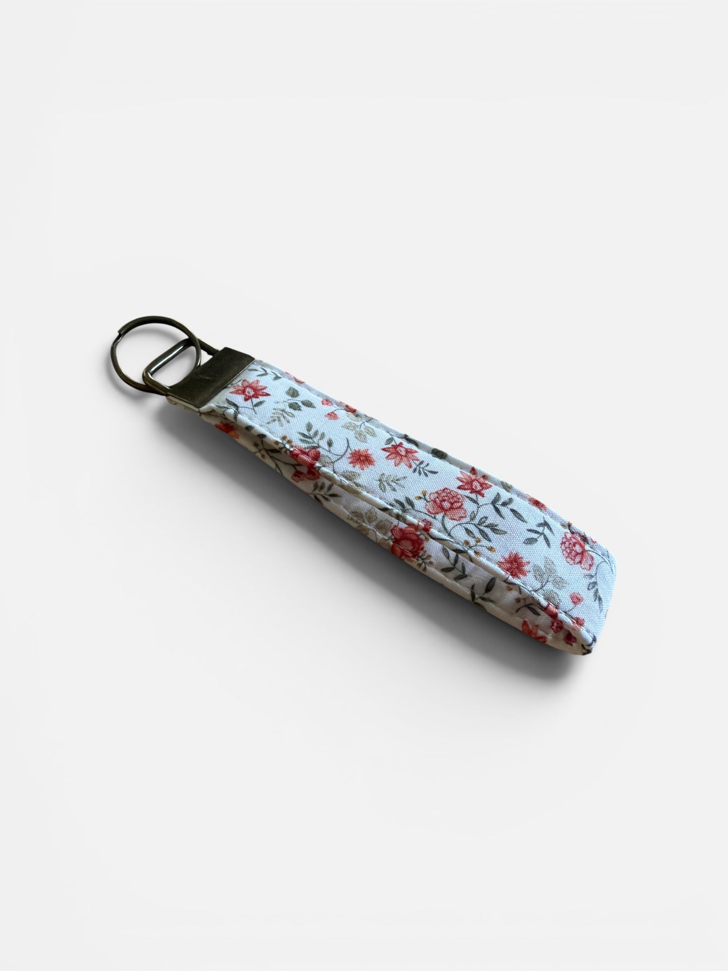 Cottage Floral Wristlet Keychain