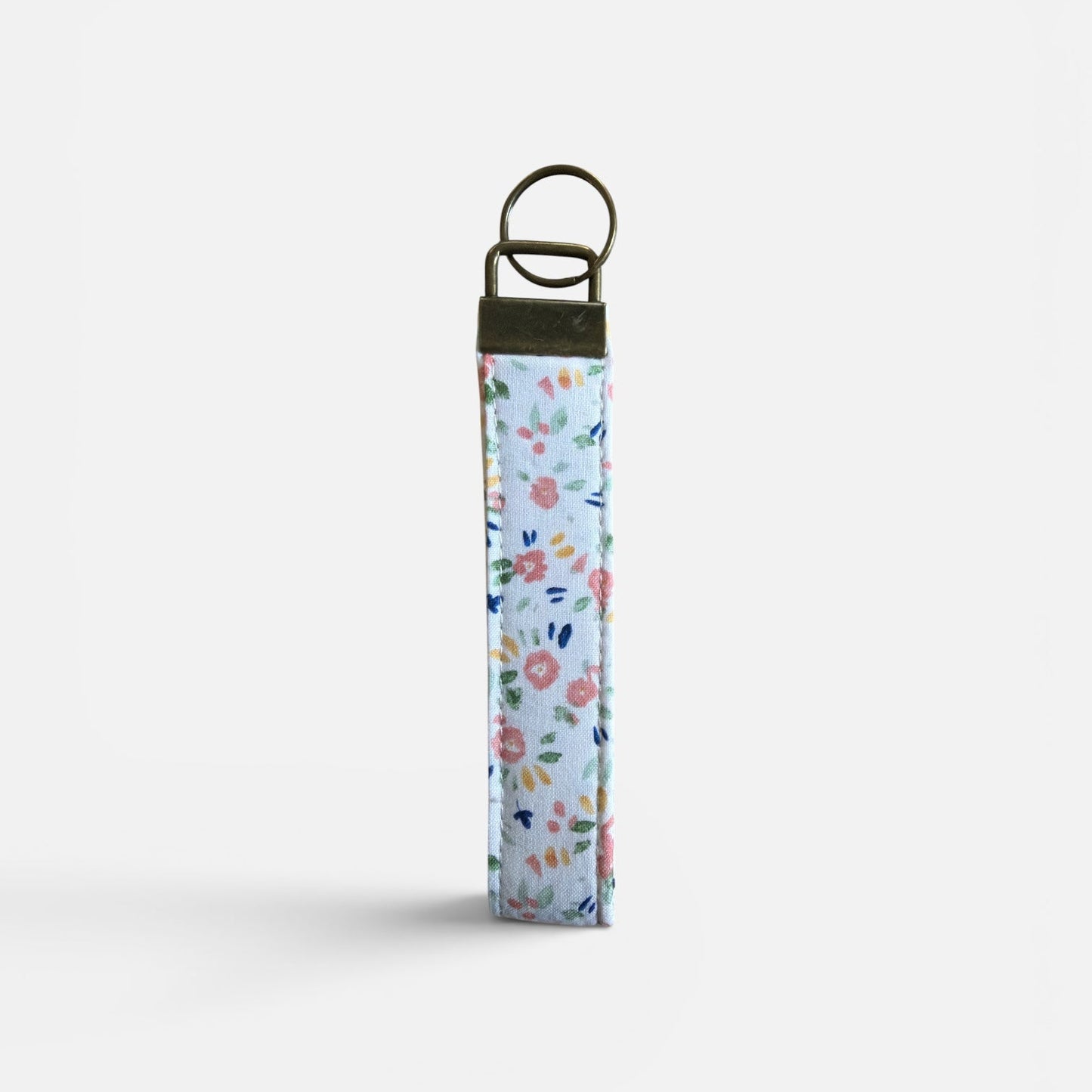 Pastel Petals Wristlet Keychain