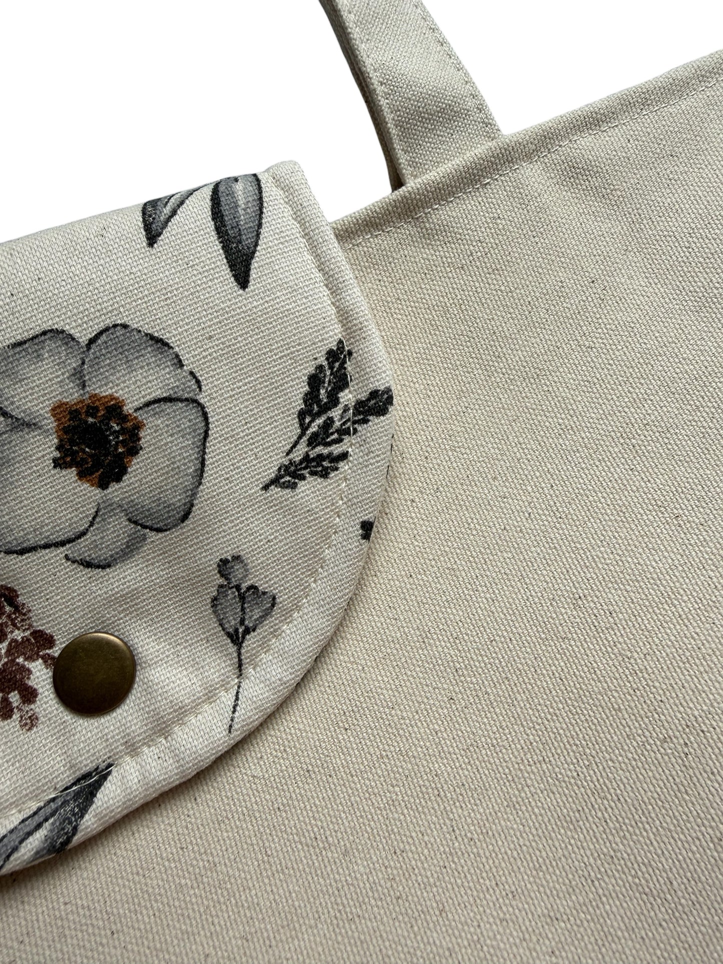 Meadow Large Canvas Tote Bag
