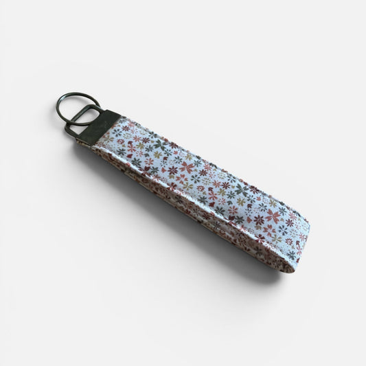 Ditsy Floral Wristlet Keychain