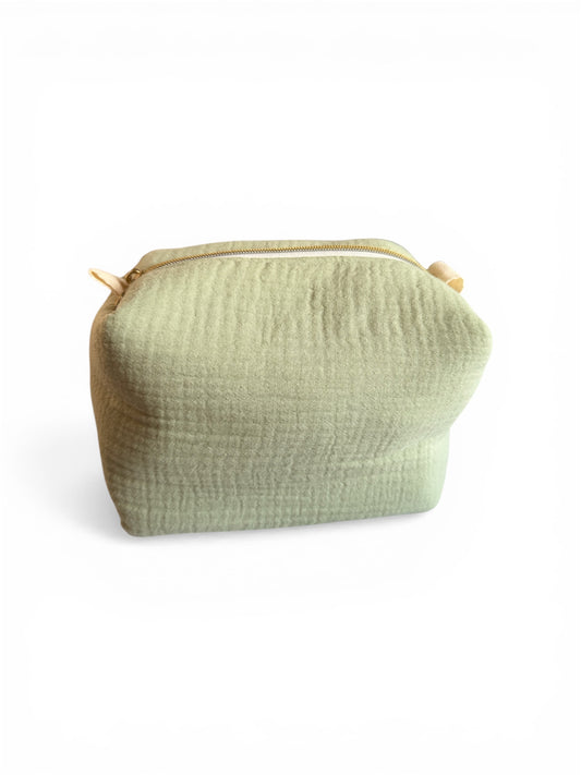 Soft Sage Boxy Pouch