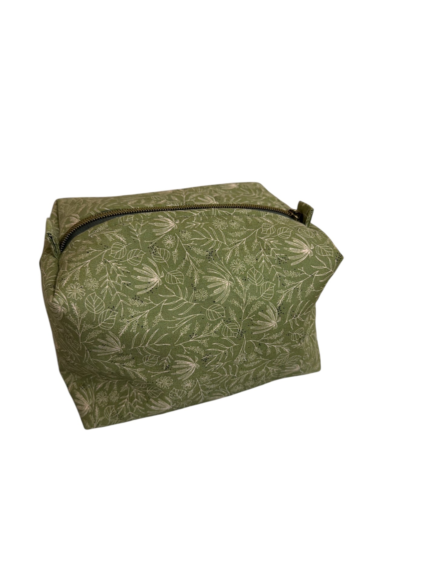 Boxy Pouch - Leaves