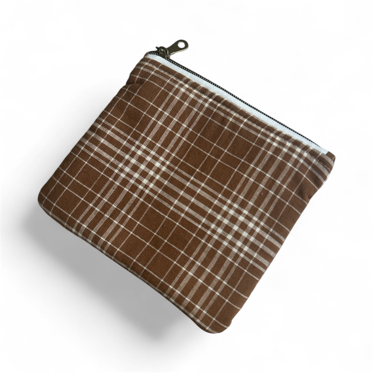 Mini Harvest Plaid Zip Pouch
