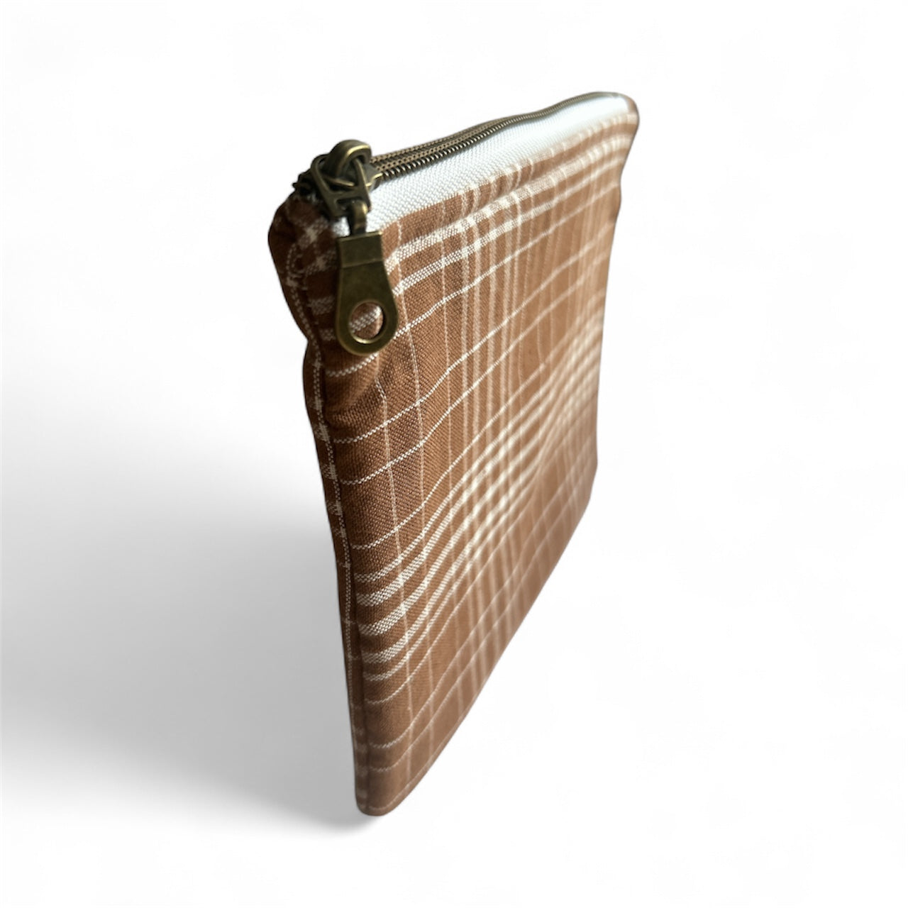 Mini Harvest Plaid Zip Pouch