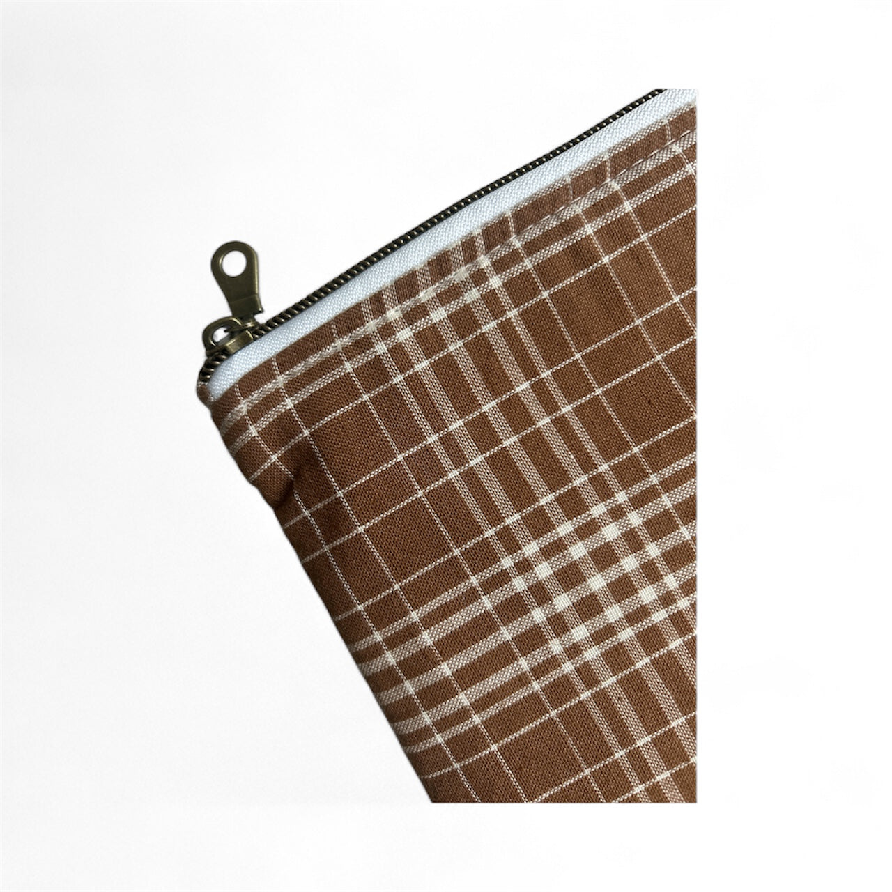 Mini Harvest Plaid Zip Pouch