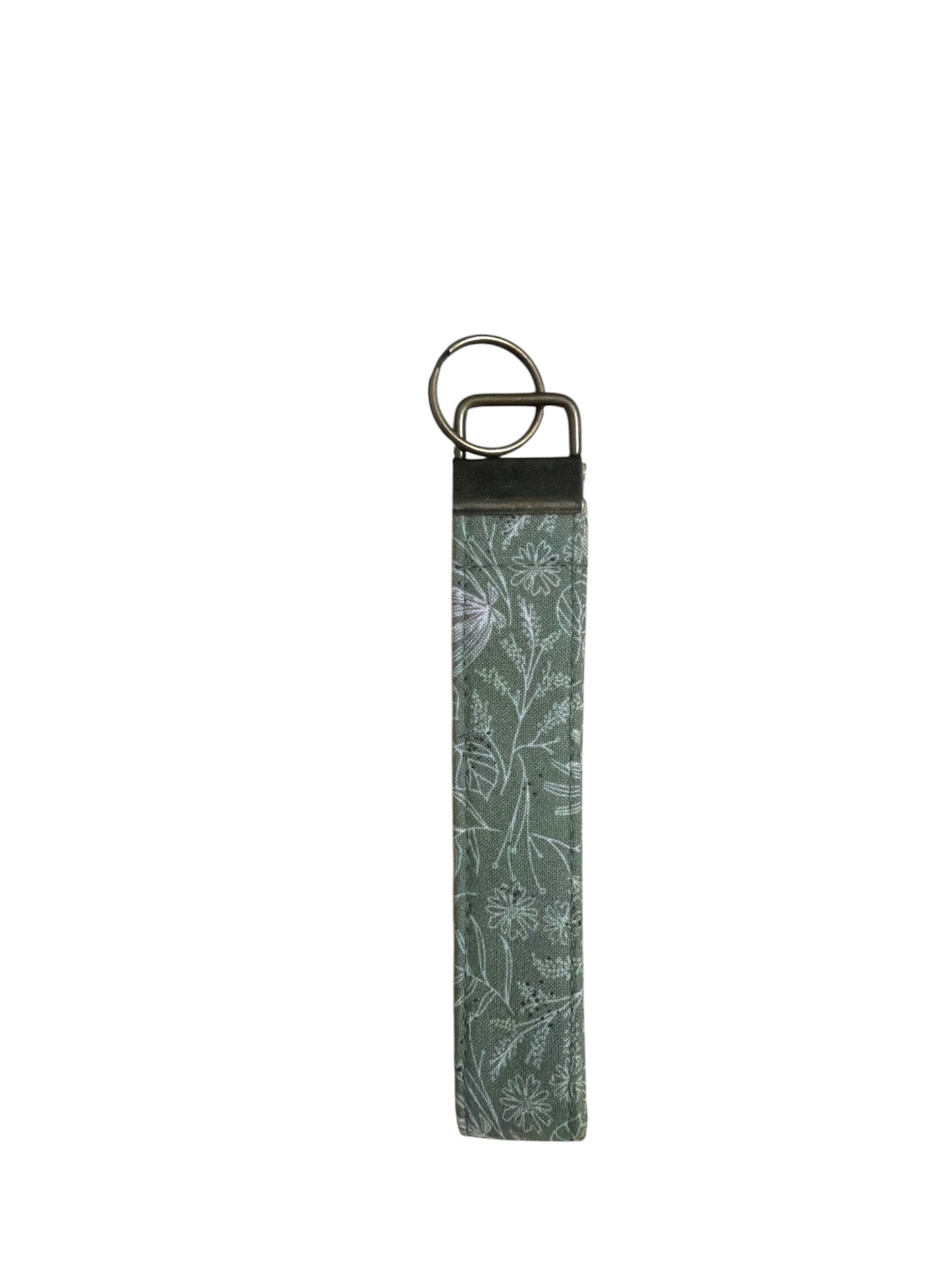 Leaves Wristlet Keychain