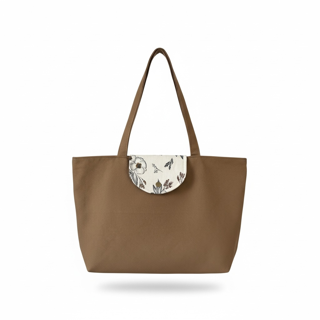 Meadow Large Canvas Tote Bag