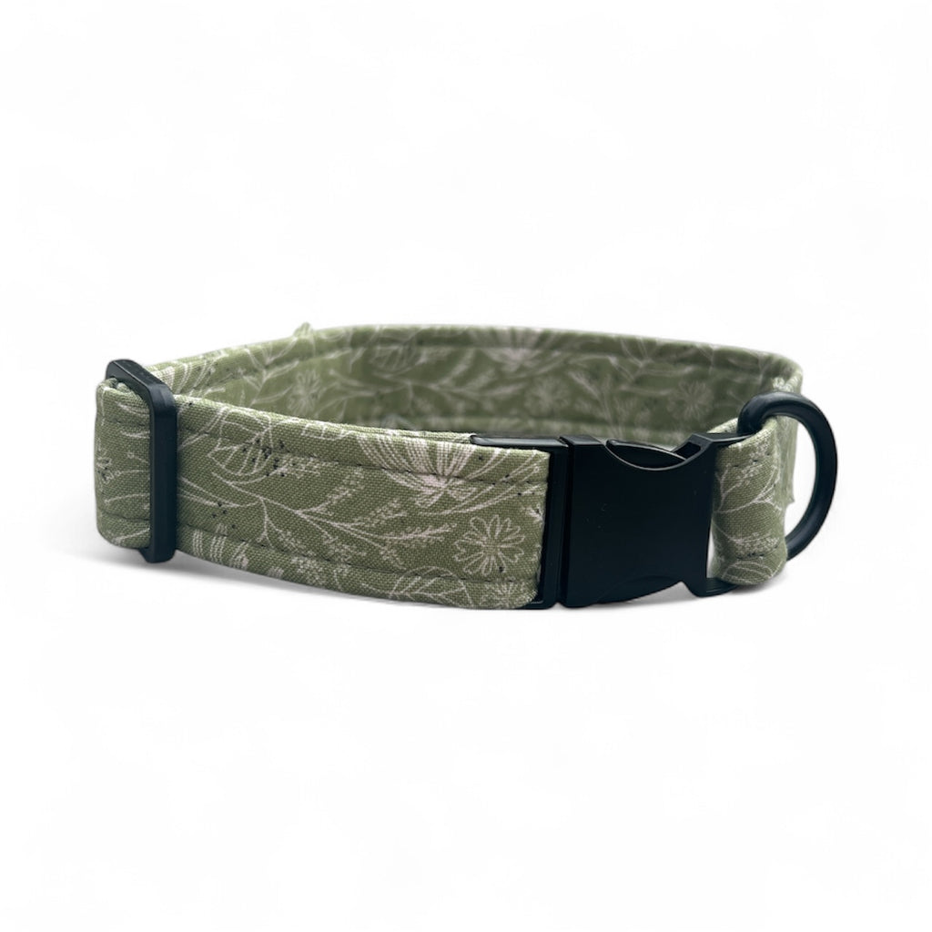 Dog Collar - Leaves