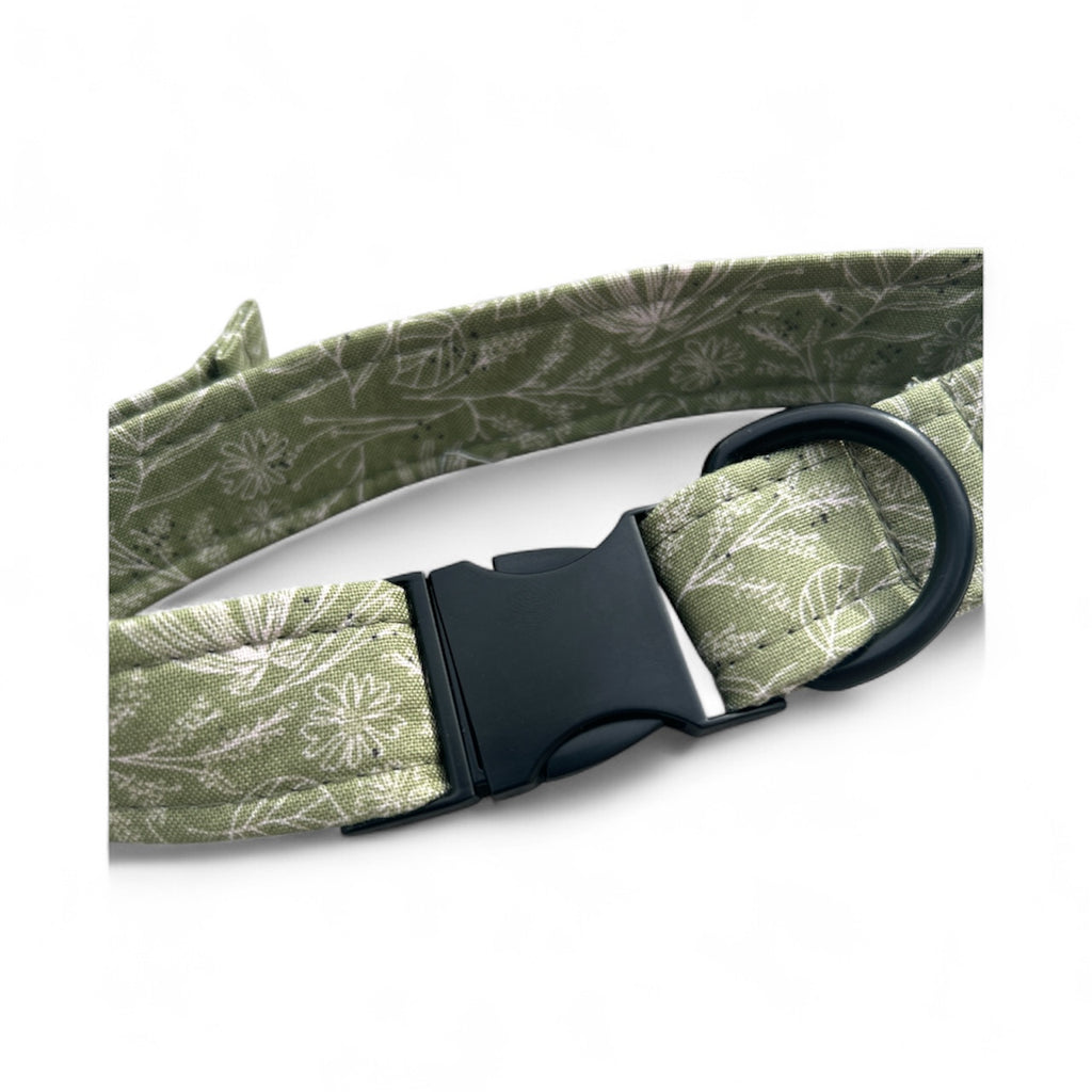 Dog Collar - Leaves
