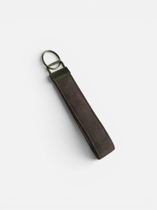 Lumela Minimalist Canvas Wristlet Keychain