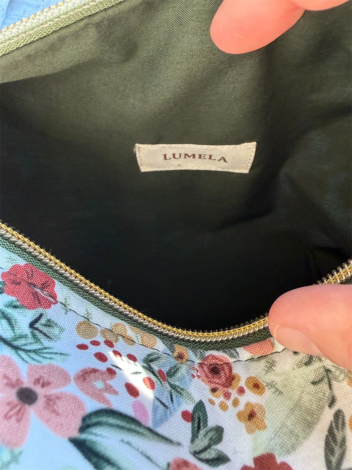 Wildflower Boxy Pouch