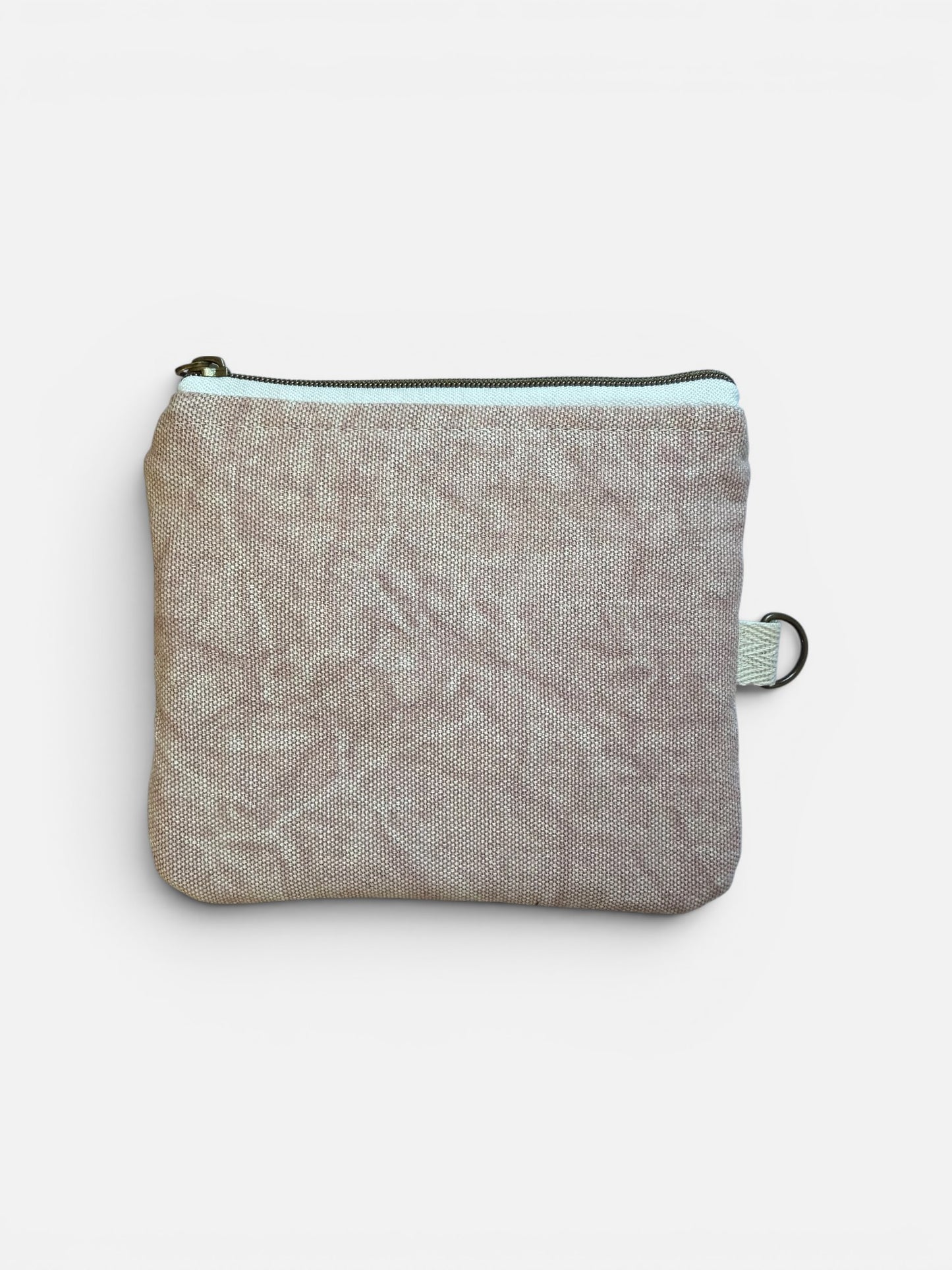 Florence Washed Pink Bloom Keychain Wallet
