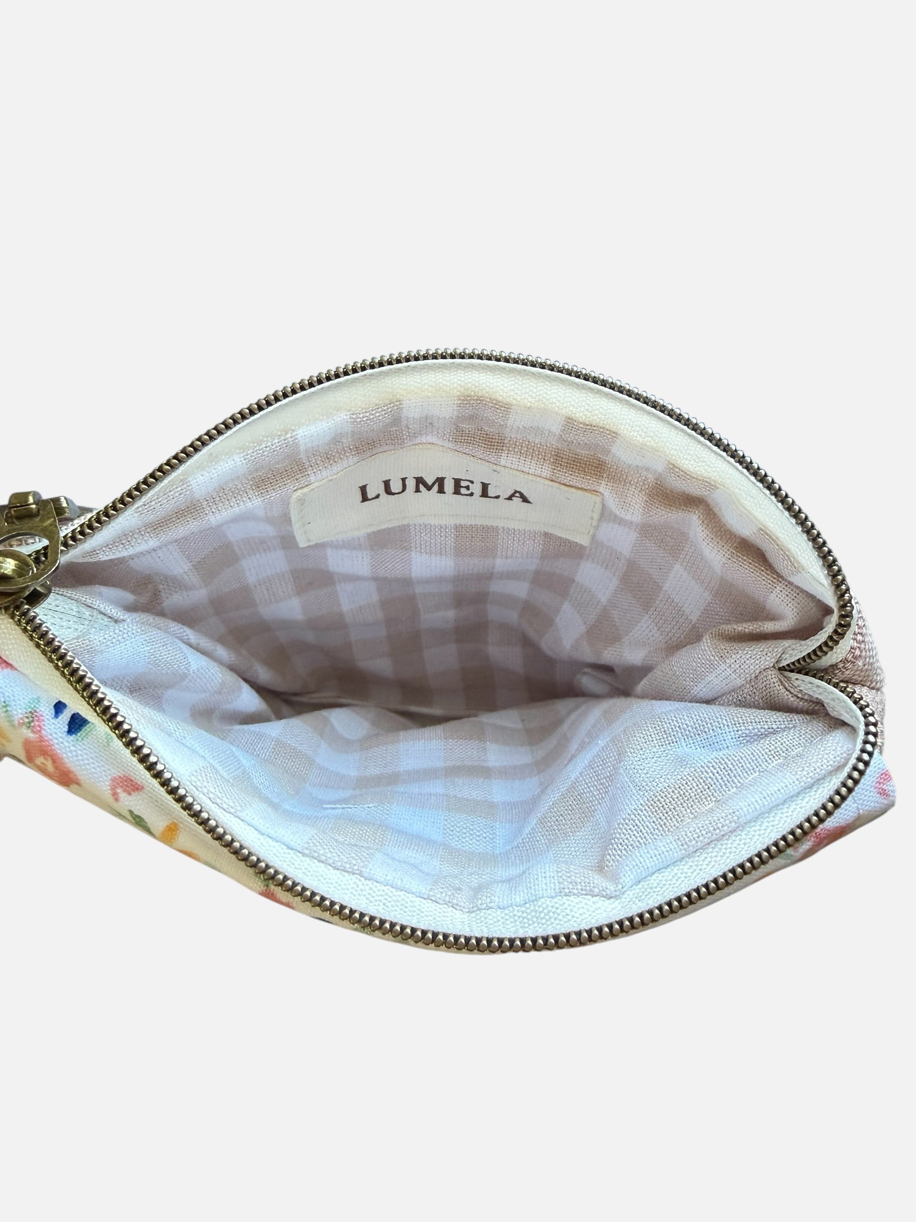 Florence Washed Pink Bloom Keychain Wallet