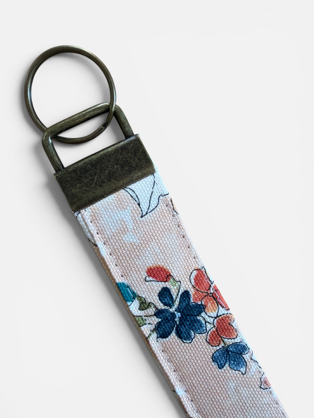 Garden Canvas Wristlet Keychain