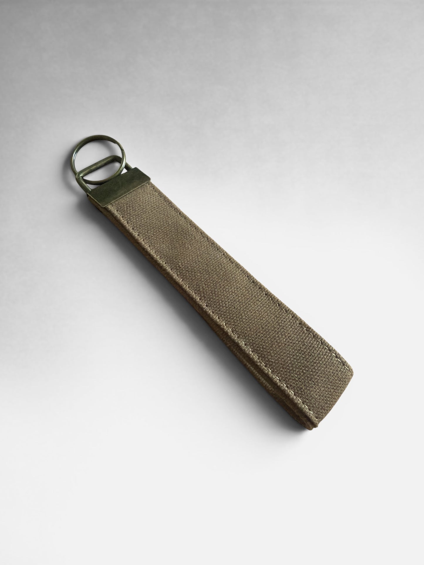 Lumela Minimalist Canvas Wristlet Keychain
