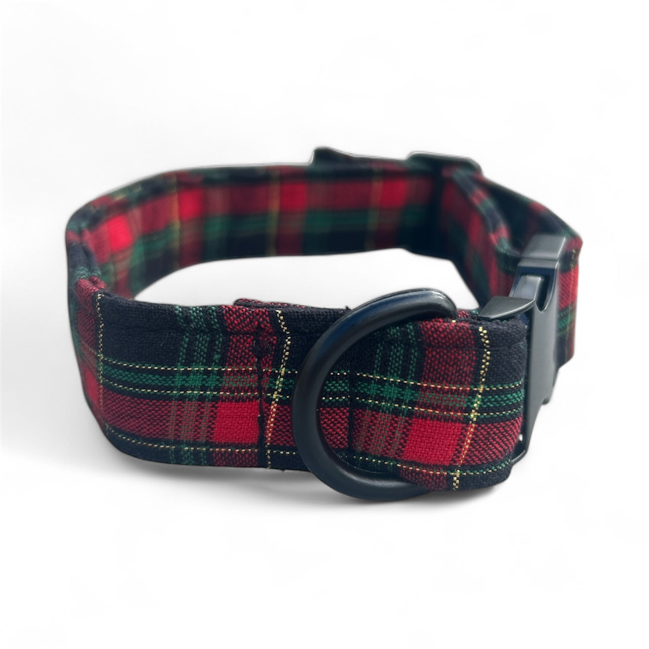 Dog Collar - Holiday Plaid