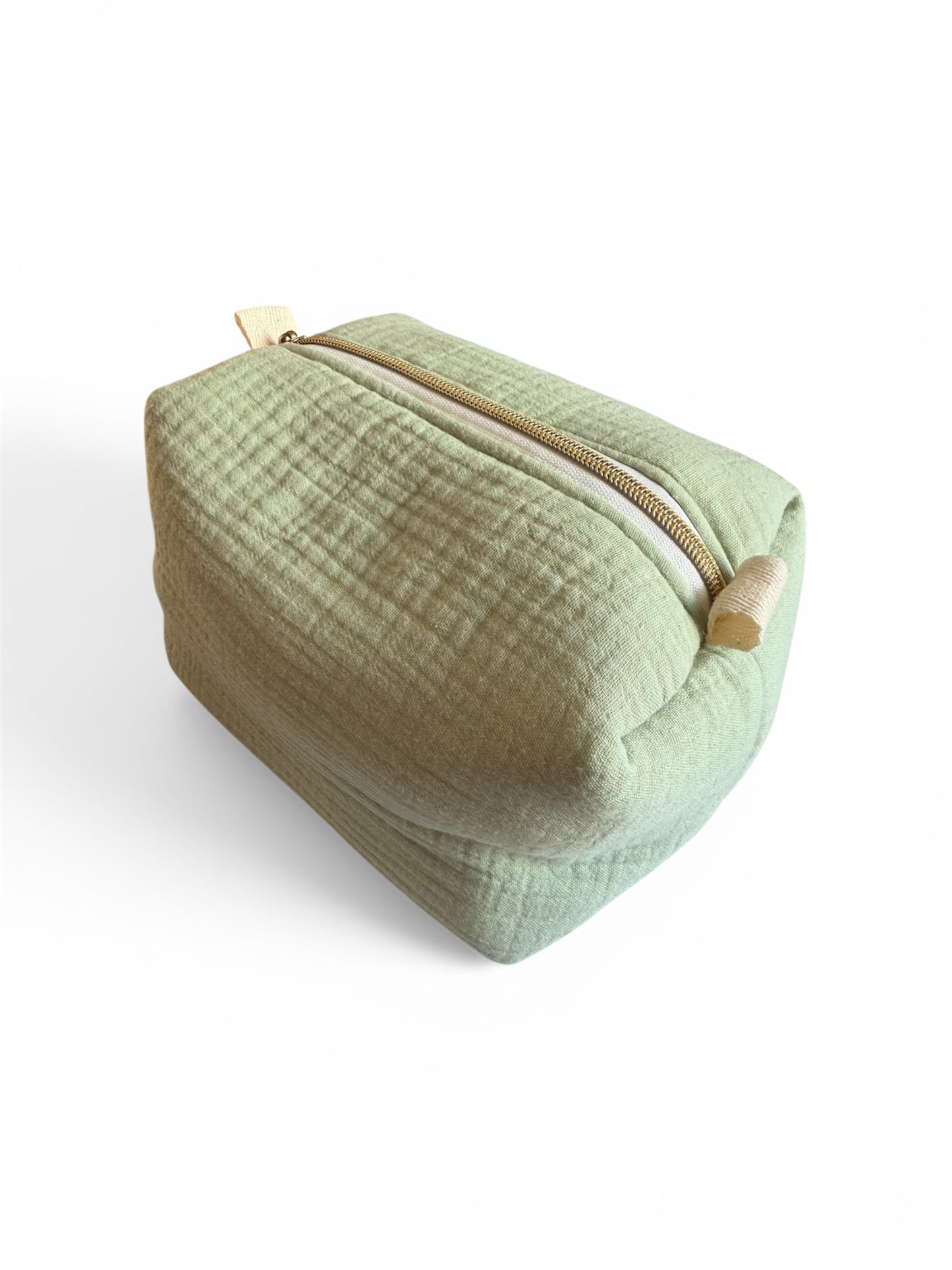 Soft Sage Boxy Pouch