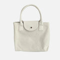 Lumela neutral canvas tote bag minimalist everyday bag