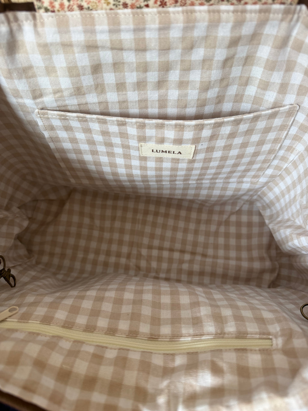 Florence Canvas Floral Tote Bag