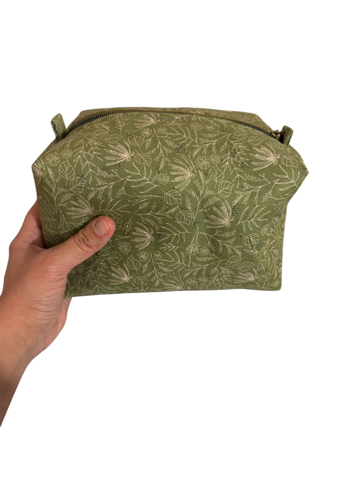 Boxy Pouch - Leaves