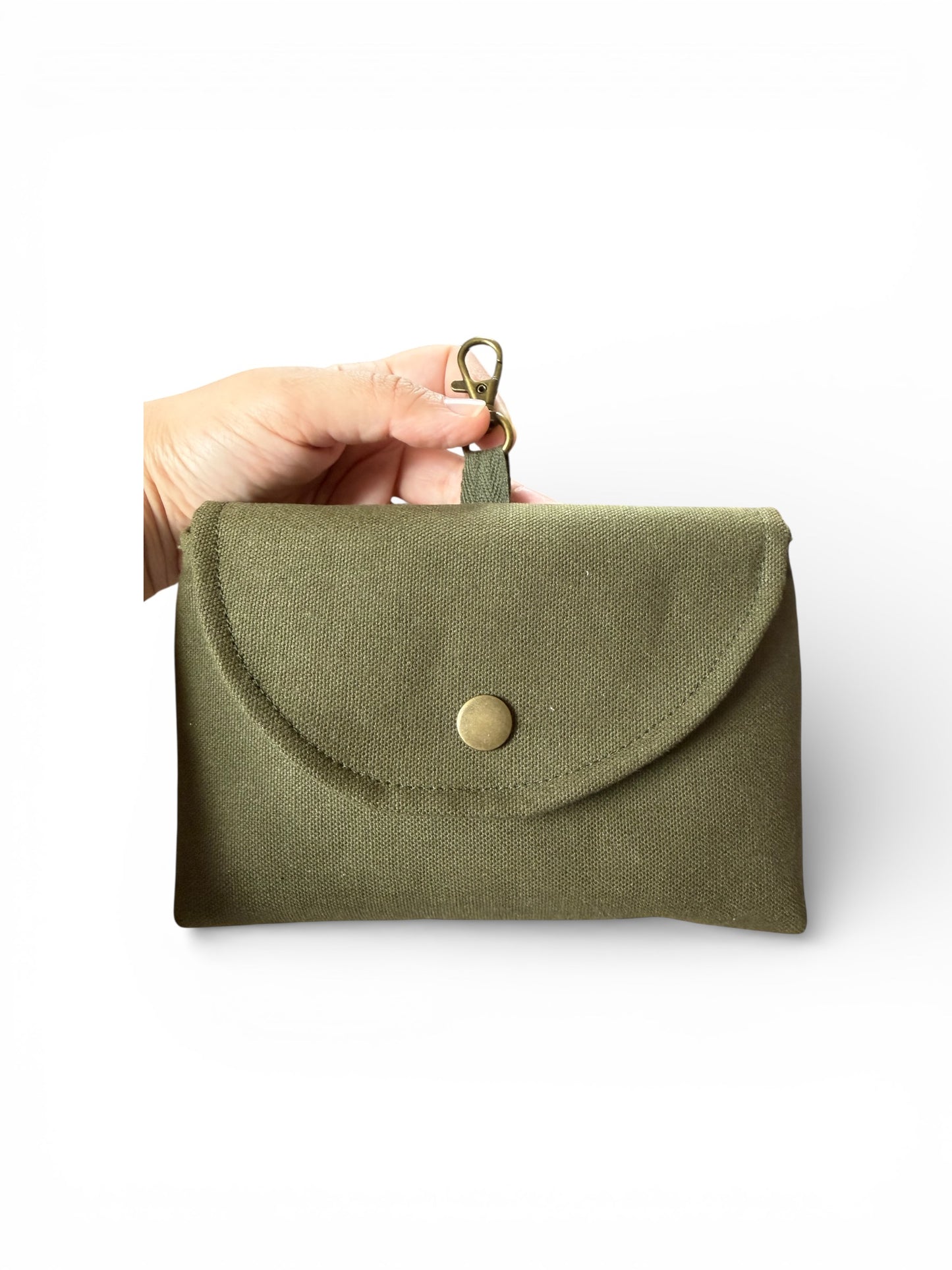 Siena Canvas Clip-On Pouch