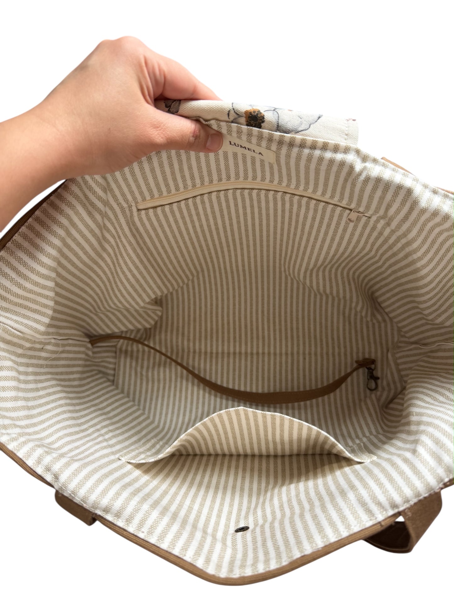 Meadow Large Canvas Tote Bag