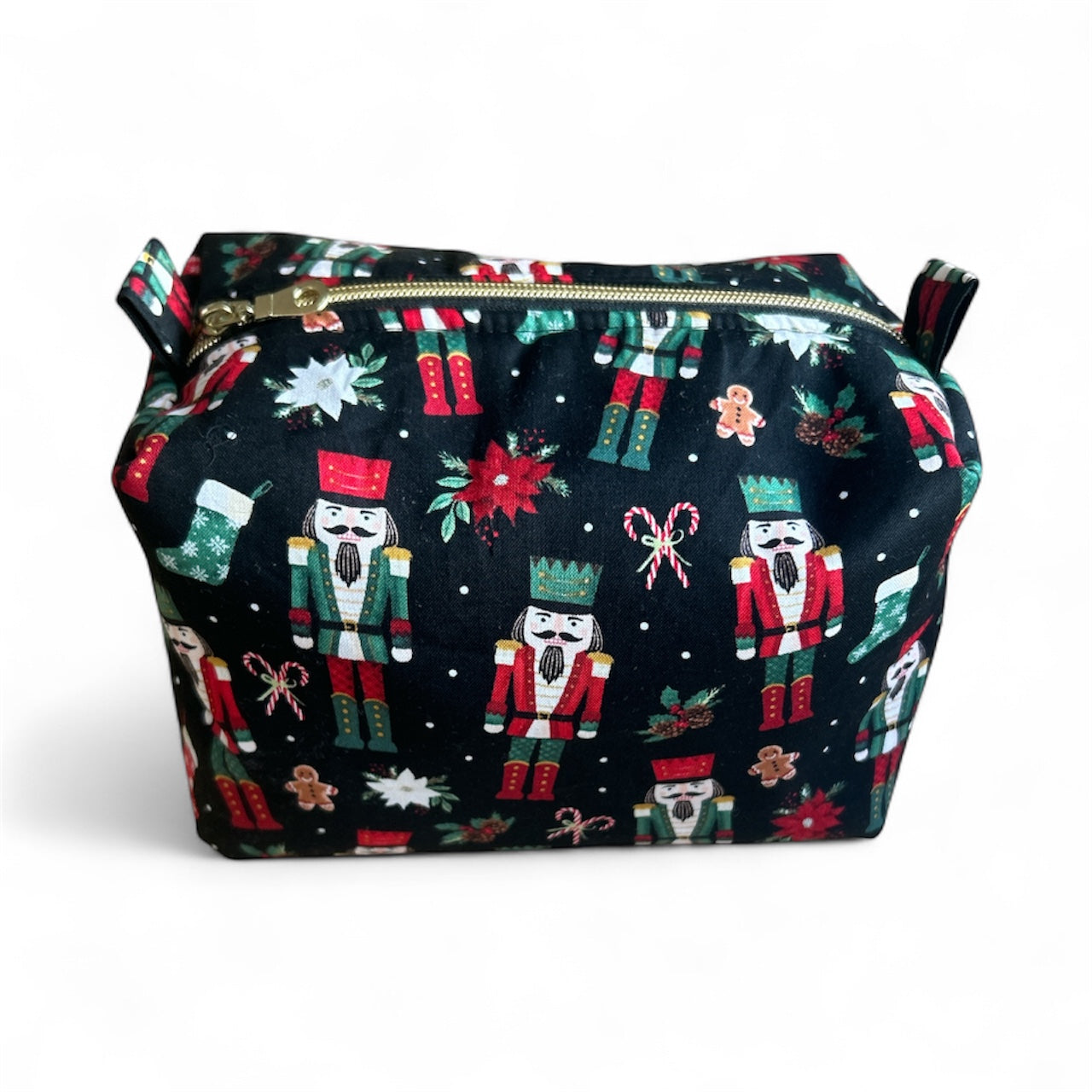 Boxy Pouch - Nutcrackers