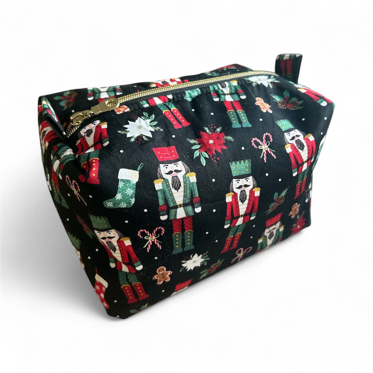 Boxy Pouch - Nutcrackers