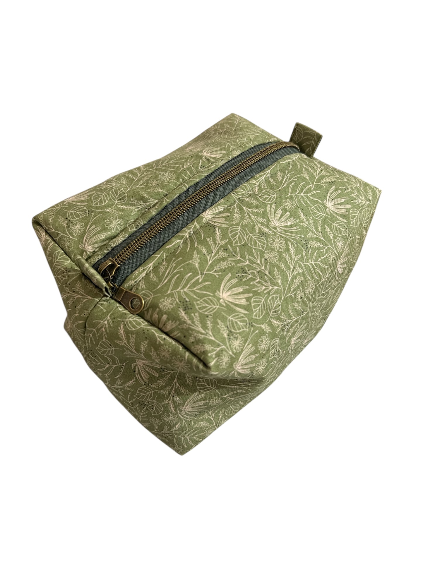 Boxy Pouch - Leaves