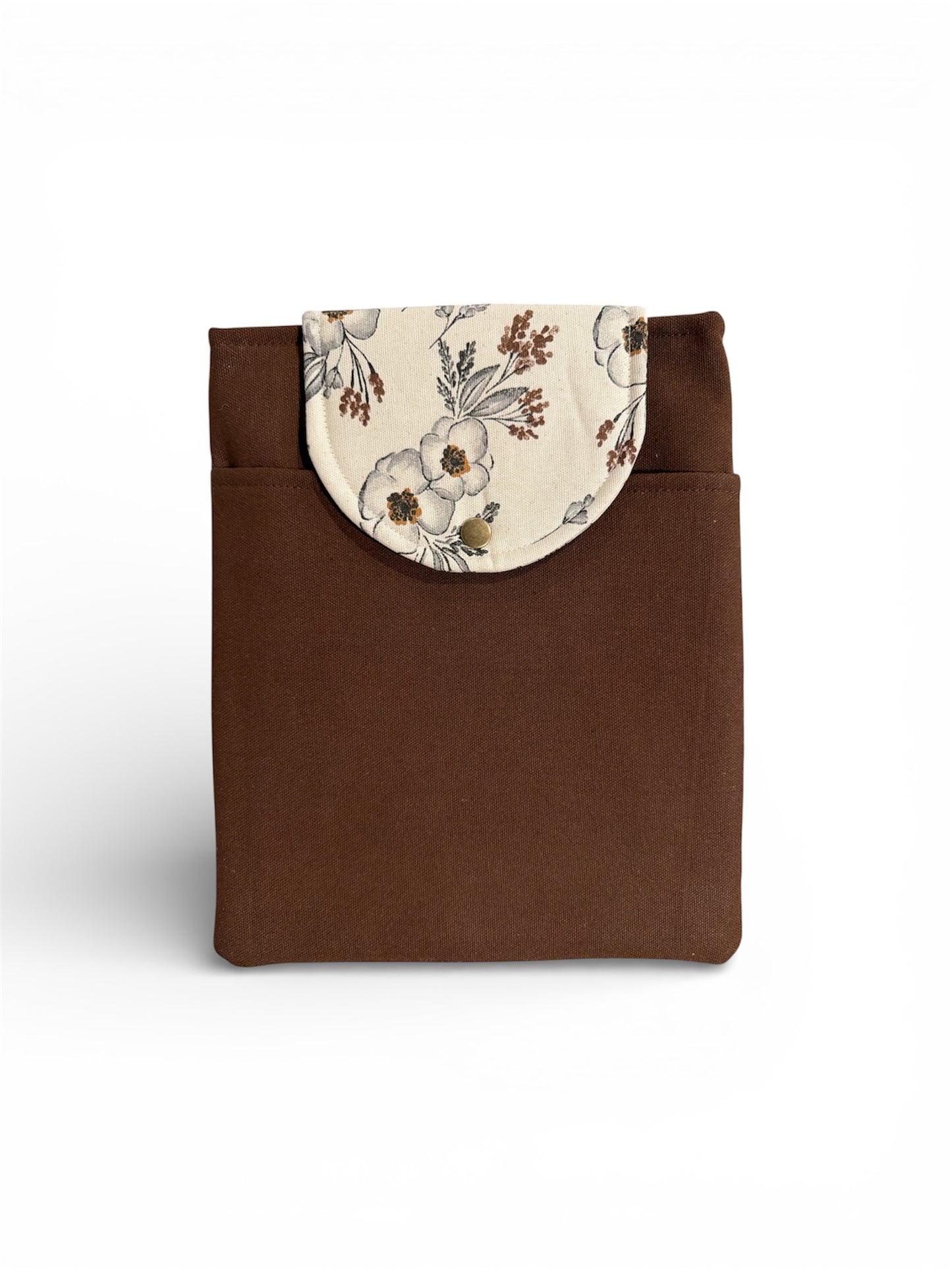 lumela meadow ipad sleeve canvas tablet pouch protective sleeve for ipad simple floral design
