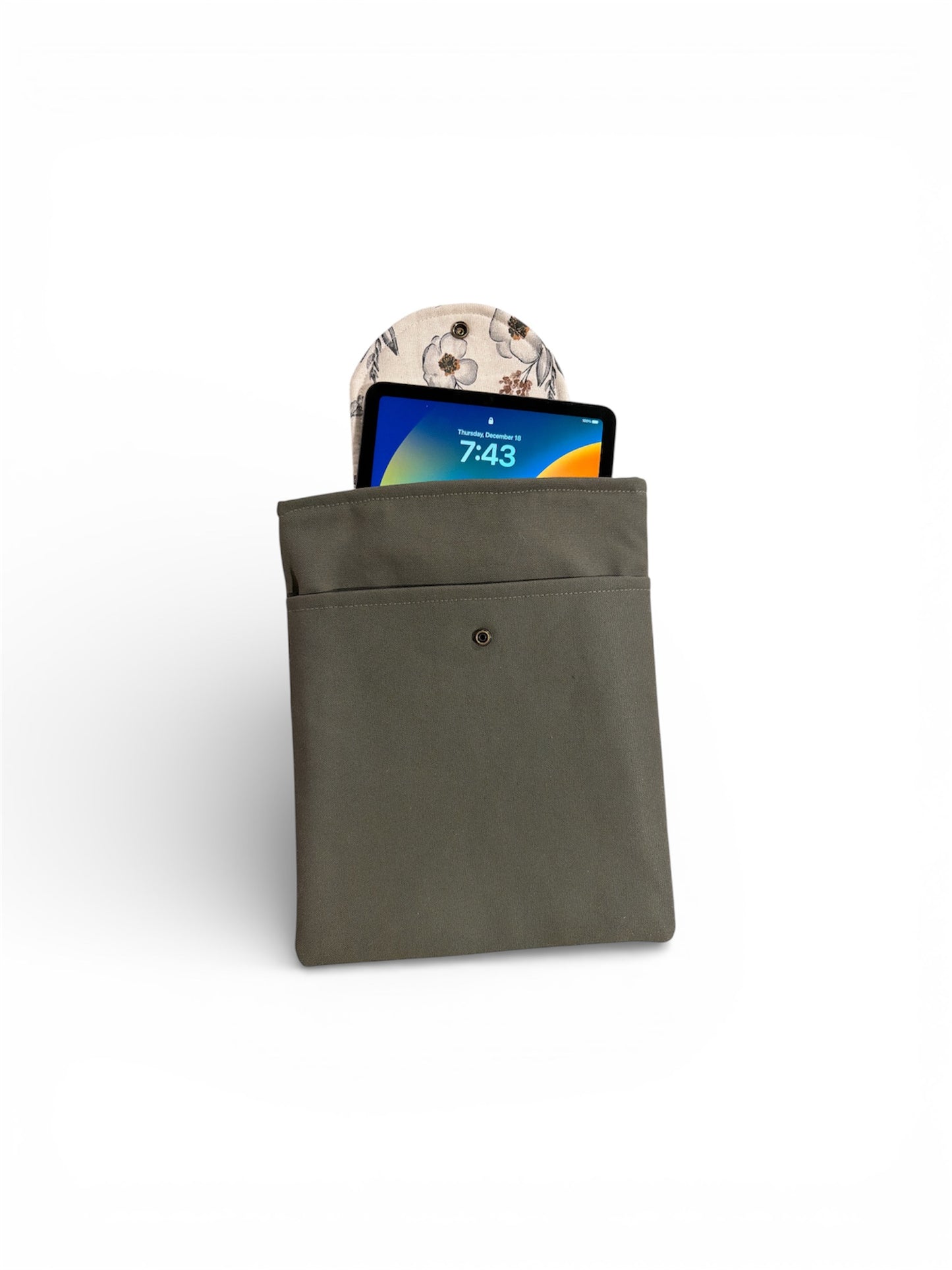 Meadow Canvas iPad Sleeve