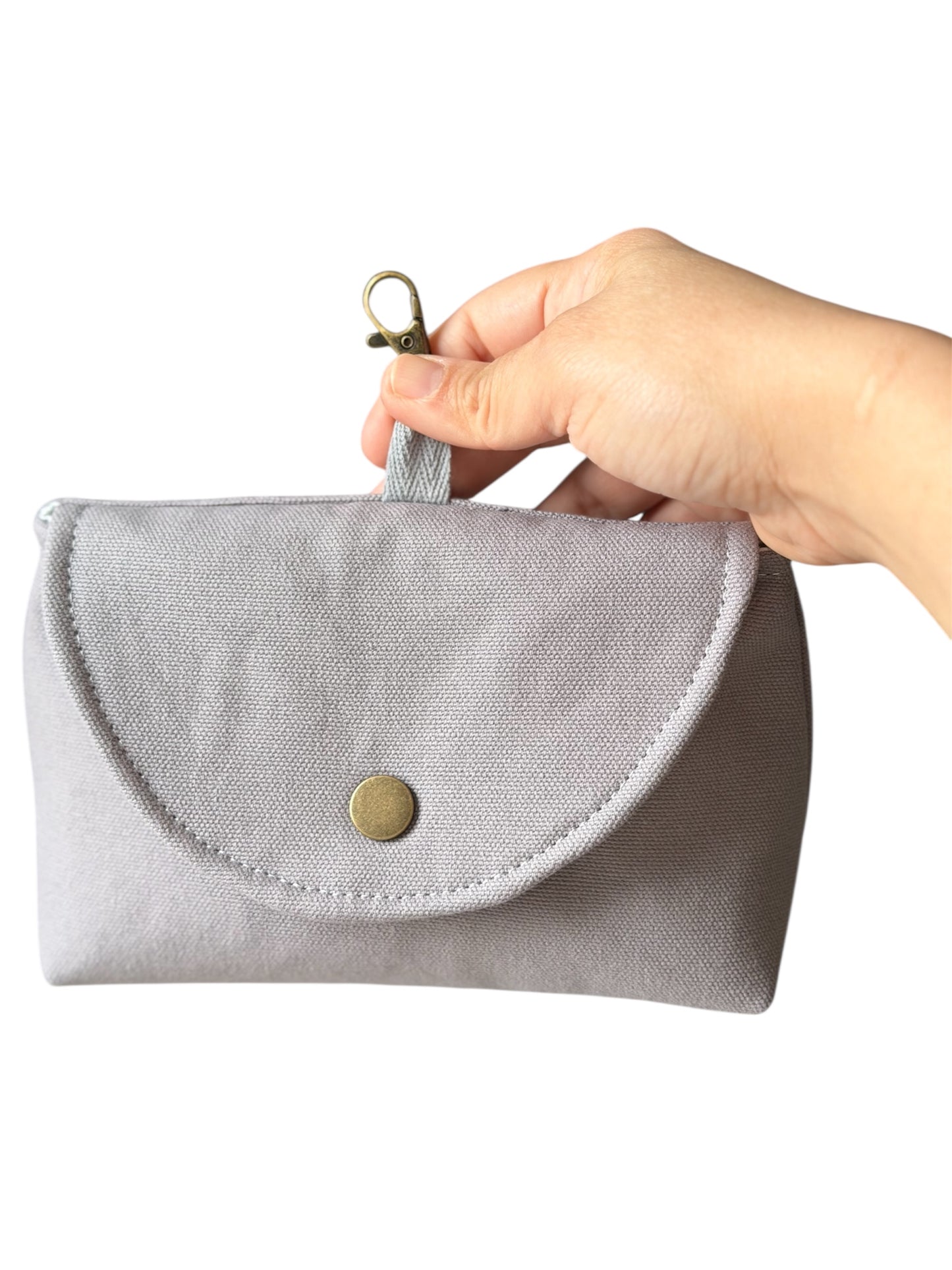 Siena Canvas Clip-On Pouch
