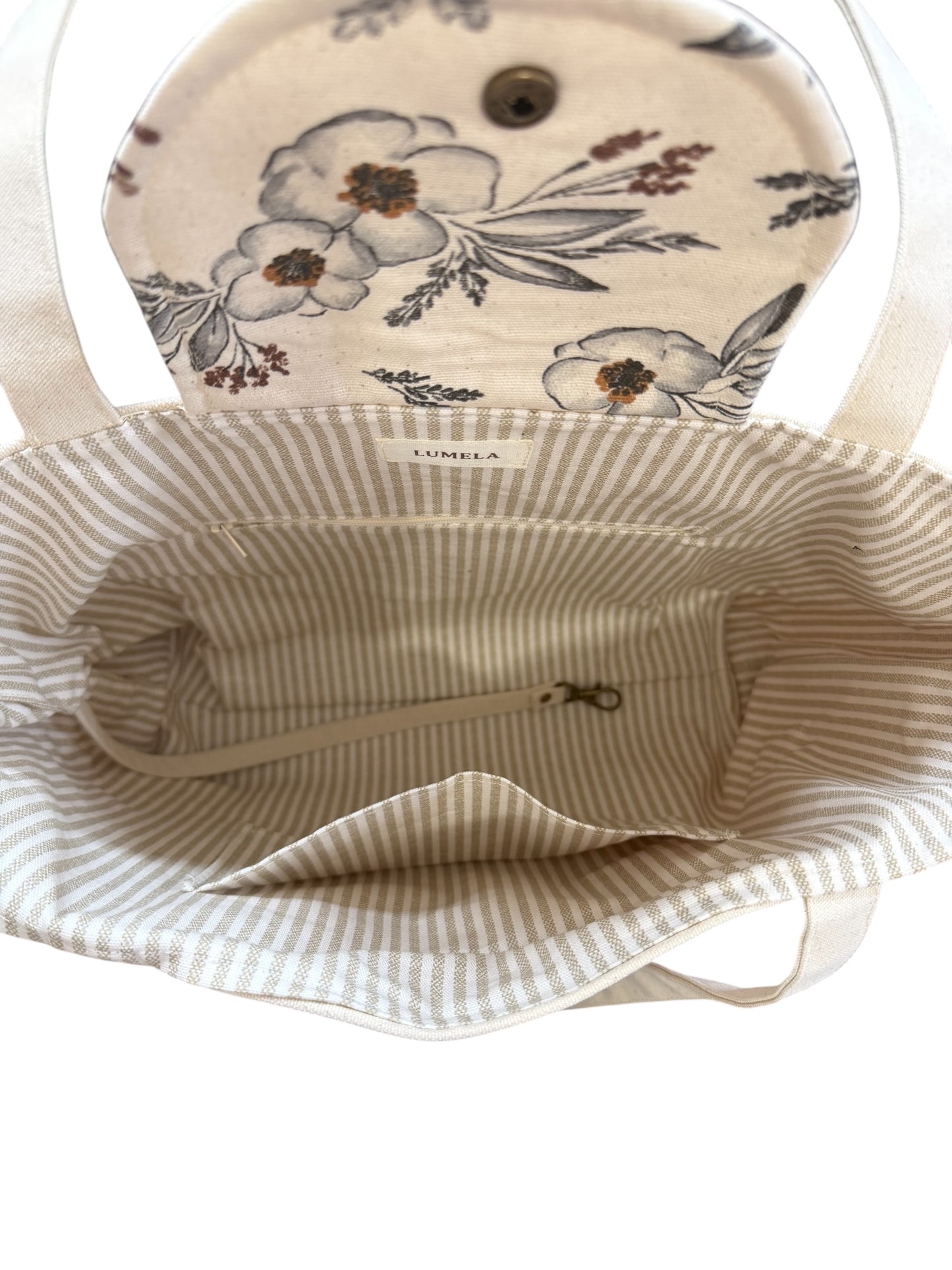 Meadow Large Canvas Tote Bag