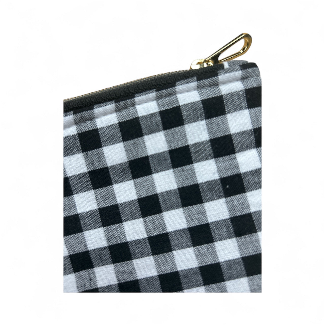 Mini Midnight Grid Zip Pouch