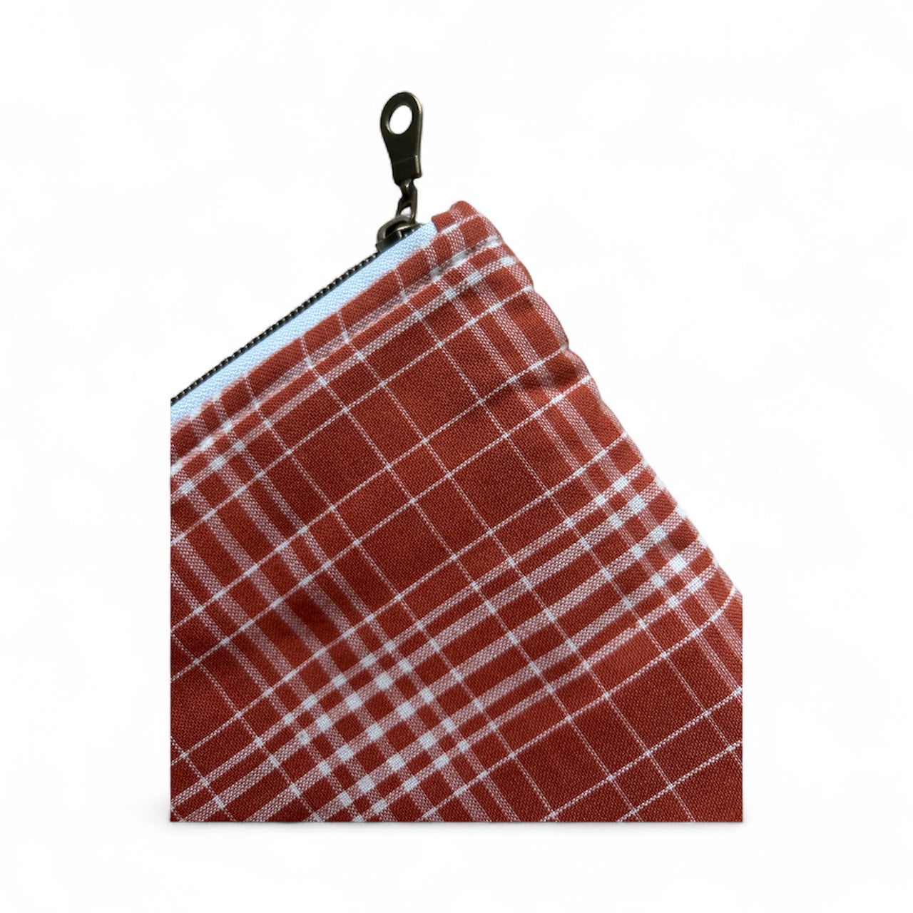Mini Harvest Plaid Zip Pouch