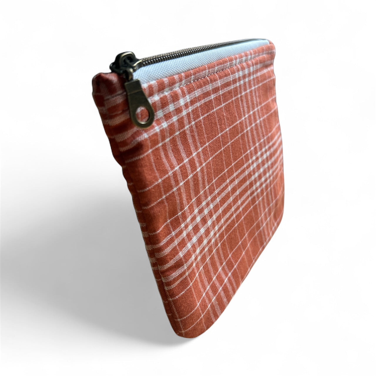 Mini Harvest Plaid Zip Pouch