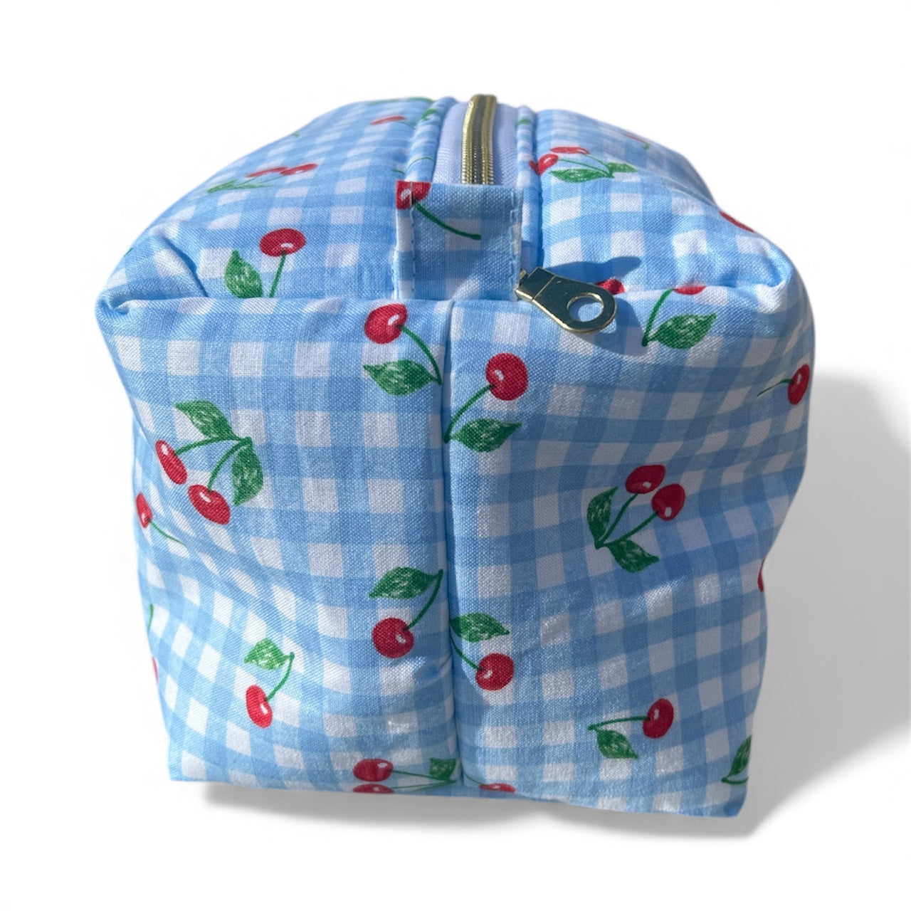 Boxy Pouch - Blue Cherry