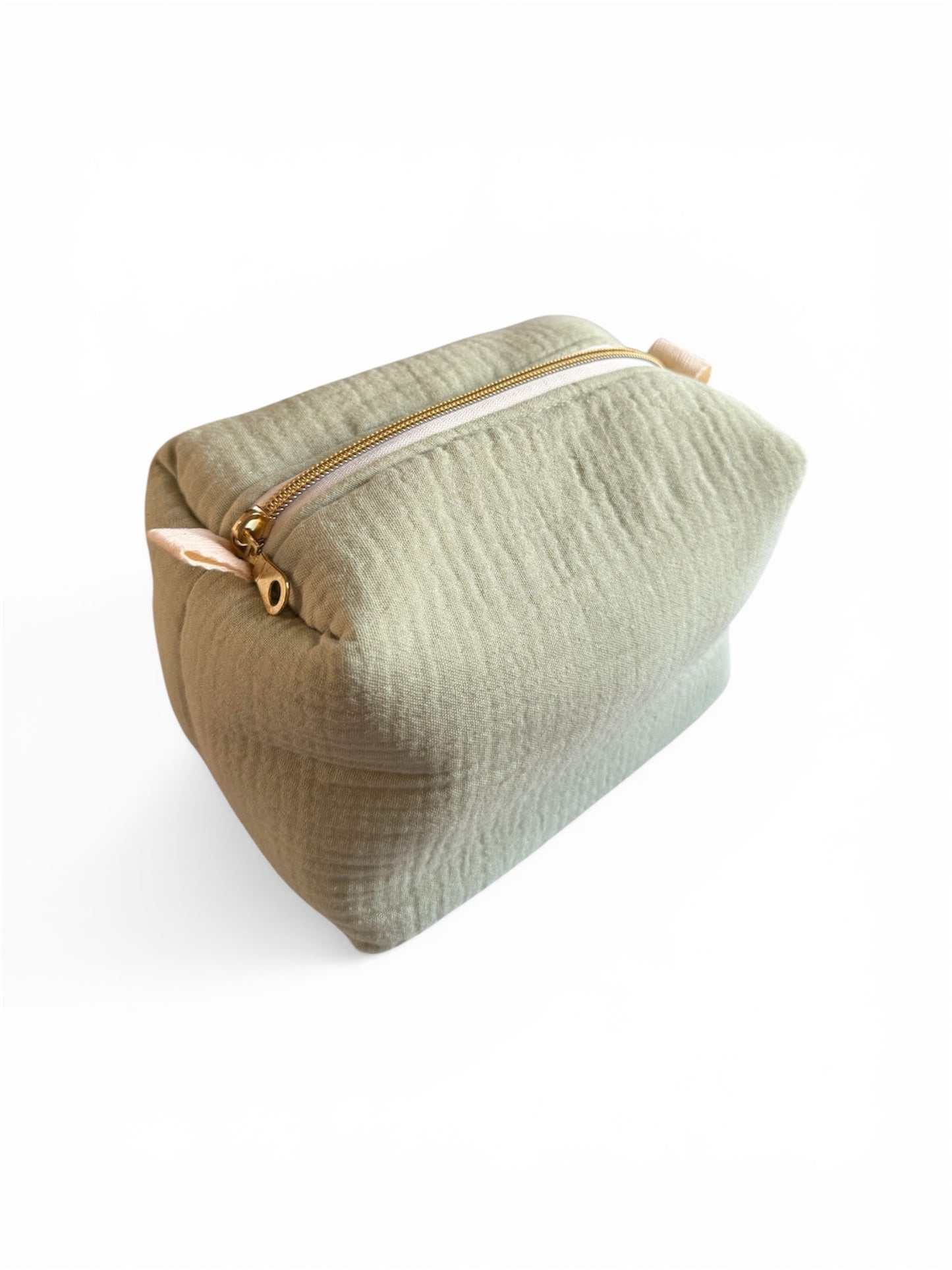 Soft Sage Boxy Pouch