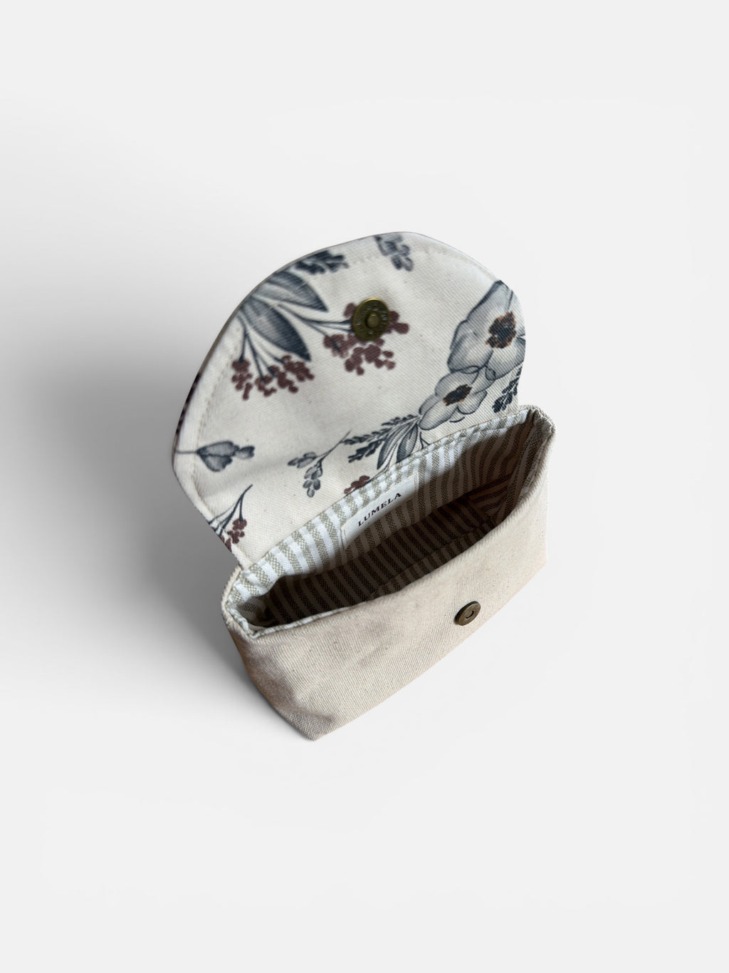 Meadow Canvas Clip-On Pouch