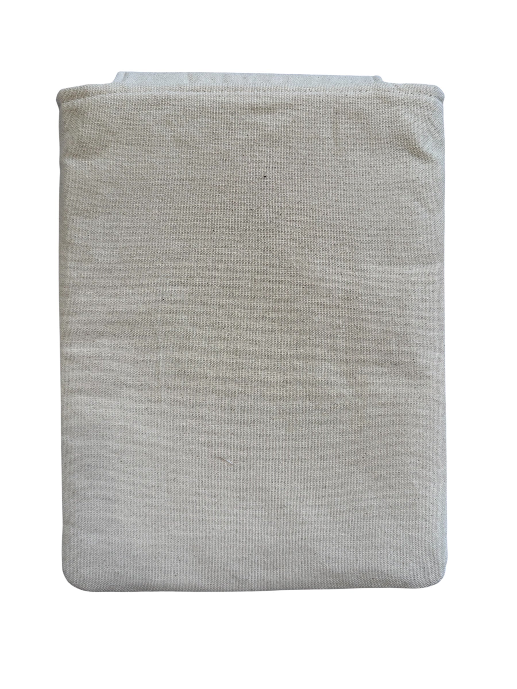 Lumela Neutral Canvas Ipad Sleeve