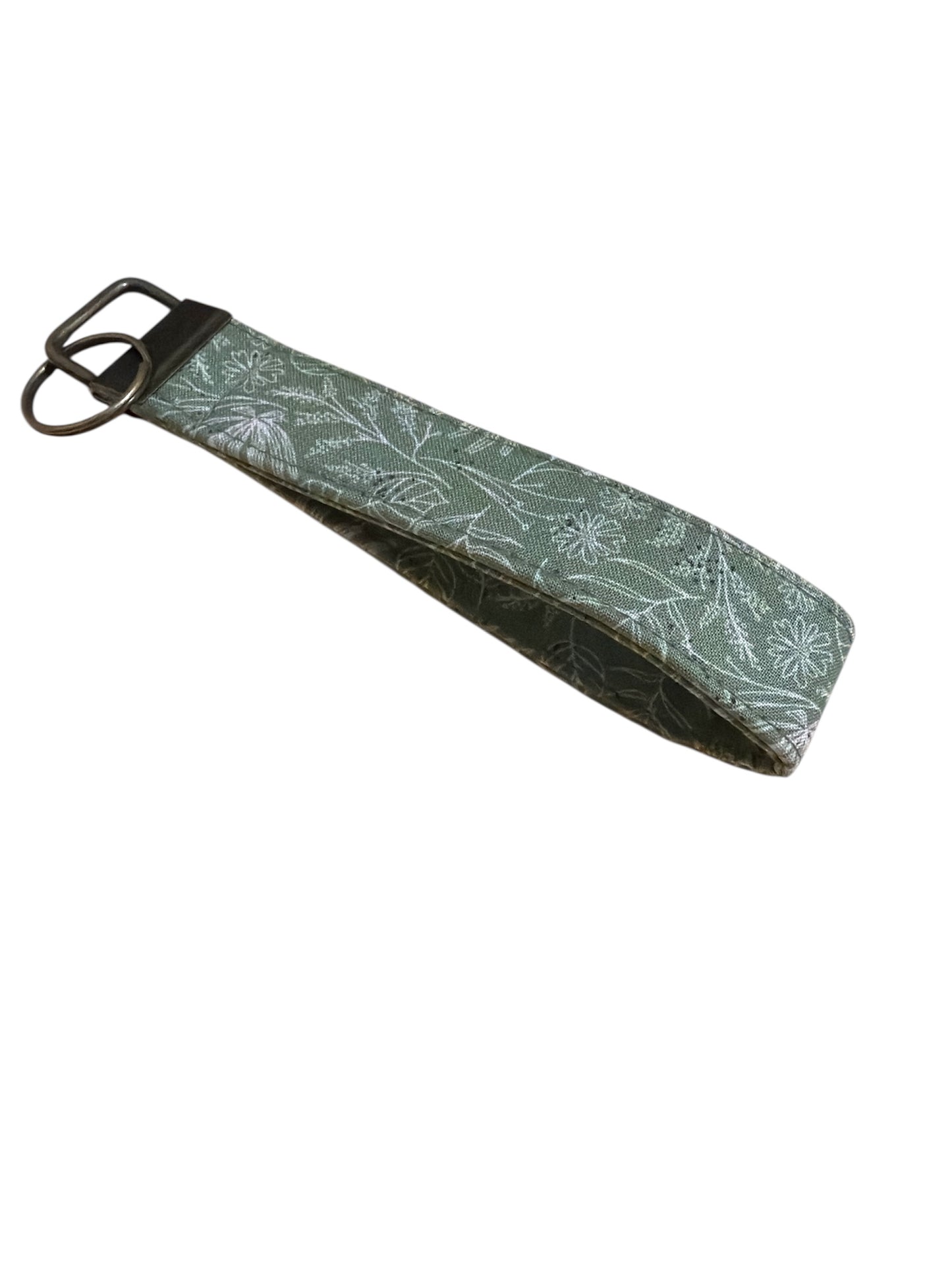 Leaves Wristlet Keychain