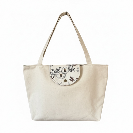 Meadow Large Canvas Tote Bag